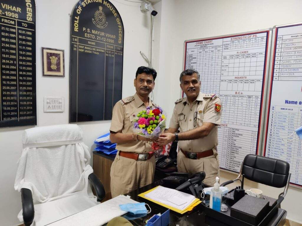 इंस्पेक्टर बनवारी लाल बने मयूर विहार थाने के एसएचओ