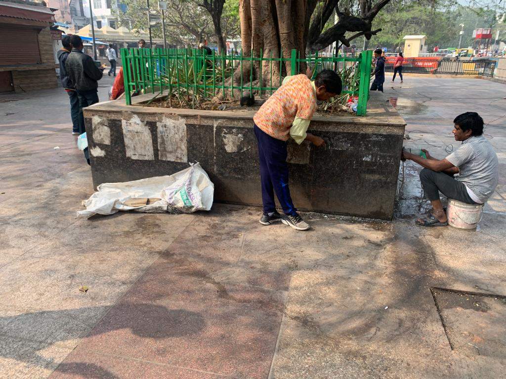 हनुमान मंदिर वाटिका के पुनर्विकास और सौंदर्यीकरण कार्य की रिपोर्ट जारी