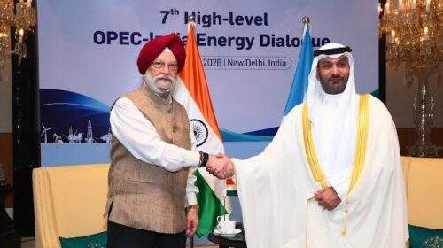 भारत और ओपेक ने ऊर्जा साझेदारी को और गहरा करने पर जताई सहमति, ऊर्जा सुरक्षा पर जोर