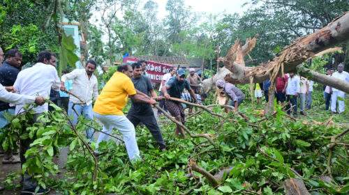 चक्रवात ‘अर्नब’ से आंध्र प्रदेश में सात मौतें, 4,600 करोड़ रुपए के नुकसान का अनुमान : सीएम नायडू